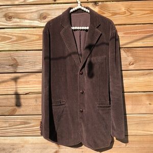 J Crew brown corduroy jacket size Medium
